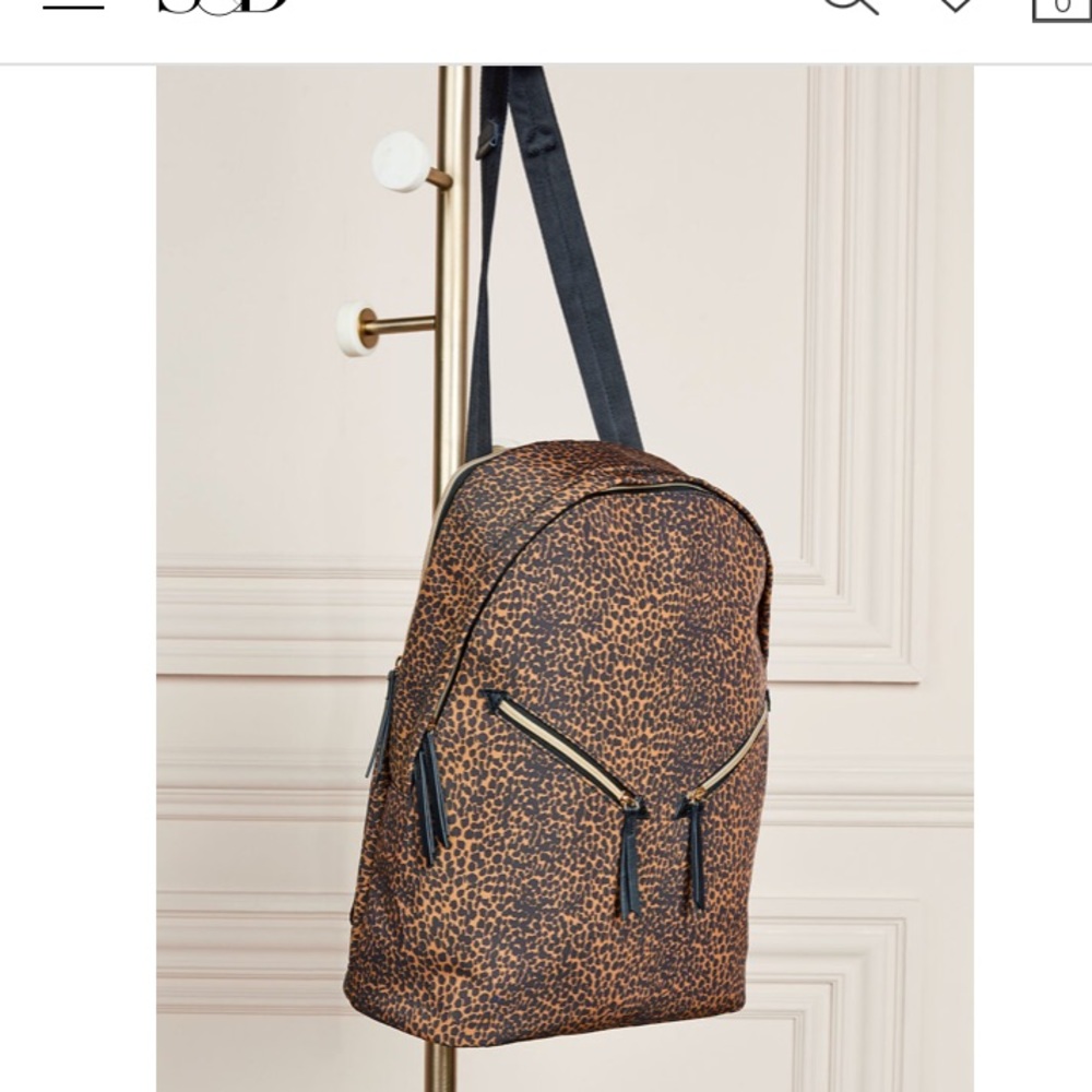 Lady Boss Leopard Backpack VERSATILE - Picture 4 of 11